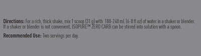 ISOPURE 1LB Zero Carb Strawberries & Cream NEW - Muscle & Strength India - India's Leading Genuine Supplement Retailer