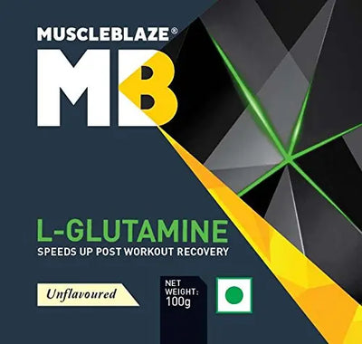 MB L-GLUTAMINE 100GM - Muscle & Strength India - India's Leading Genuine Supplement Retailer