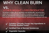 Kaged Muscle Clean Burn 180 Cap - Muscle & Strength India - India's Leading Genuine Supplement Retailer