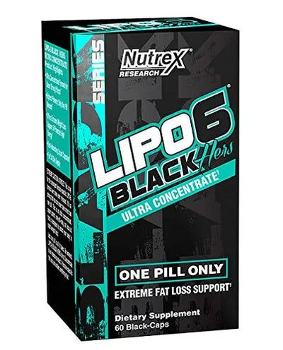 Nutrex Lipo6 Black Hers 60 Caps