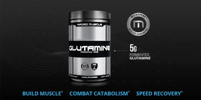 KAGED MUSCLE GLUTAMINE UNFLAVORED 1.1LBS (500GM) - Muscle & Strength India - India's Leading Genuine Supplement Retailer