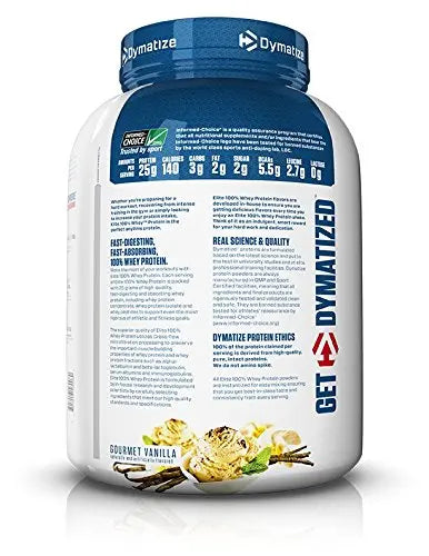 Dymatize Elite Whey 5 Lb Vanilla - Muscle & Strength India - India's Leading Genuine Supplement Retailer