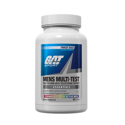 GAT MENS MULTI+TEST 60 TABS - Muscle & Strength India - India's Leading Genuine Supplement Retailer
