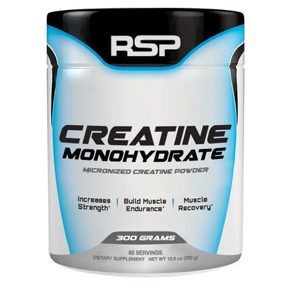 RSP CREATINE MONOHYDRATE 300 GMS - Muscle & Strength India - India's Leading Genuine Supplement Retailer