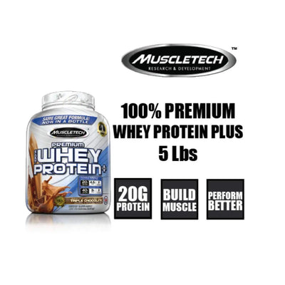 MT PREMIUM 100% WHEY PROTEIN 5LB TRIPPLE CHOCOLATE - Muscle & Strength India - India's Leading Genuine Supplement Retailer