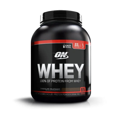 ON WHEY 100% PROTEIN MILK CHOCOLATE 4.5 LB - Muscle & Strength India - India's Leading Genuine Supplement Retailer
