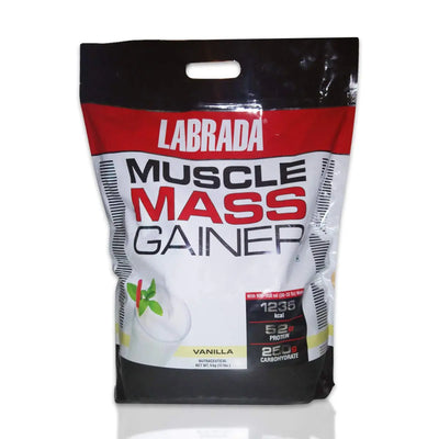 LABRADA MUSCLE MASS GAINER  VANILLA  11 LBS - Muscle & Strength India - India's Leading Genuine Supplement Retailer
