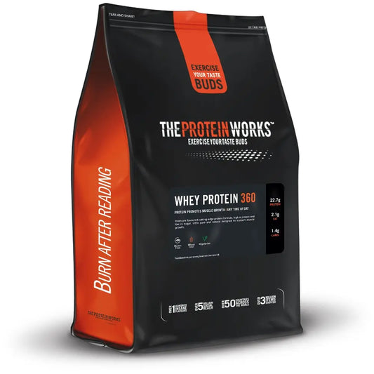 The Protein Works Whey Protein(360) 1.2kg French Vanilla - Muscle & Strength India - India's Leading Genuine Supplement Retailer 
