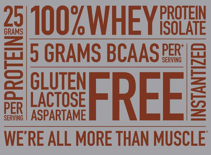 Isopure Low Carb 7.5 Lbs Dutch Chocolate - Muscle & Strength India - India's Leading Genuine Supplement Retailer 