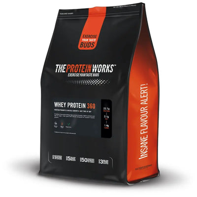 The Protein Works Whey Protein(360) 1.2kg French Vanilla - Muscle & Strength India - India's Leading Genuine Supplement Retailer