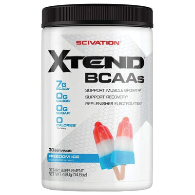 SCIVATION XTEND BCAA 30 SERVINGS FREEDOM ICE - Muscle & Strength India - India's Leading Genuine Supplement Retailer