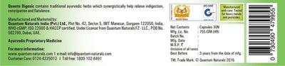 QUANTO DIGESTIC CAPSULES 30 CAP - Muscle & Strength India - India's Leading Genuine Supplement Retailer