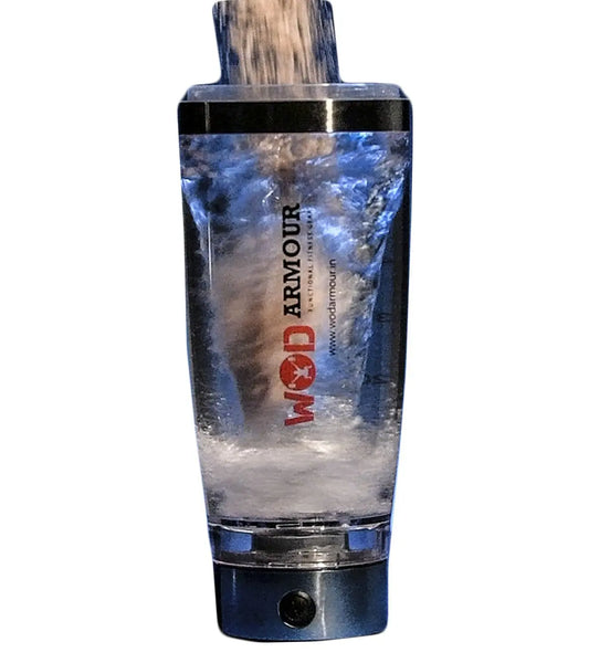 WOD ARMOUR AUTOMATIC SHAKER - Muscle & Strength India - India's Leading Genuine Supplement Retailer