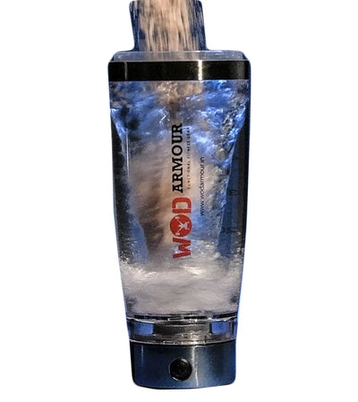 WOD ARMOUR AUTOMATIC SHAKER - Muscle & Strength India - India's Leading Genuine Supplement Retailer