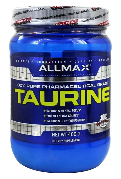 All Max Taurine 400 gm - Muscle & Strength India - India's Leading Genuine Supplement Retailer