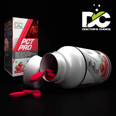 Doctor's Choice PCT PRO All-in-One | Kidney Detox | Liver Detox | Testosterone Booster | Post Cycle Therapy - 60 Tablets - Muscle & Strength India - India's Leading Genuine Supplement Retailer