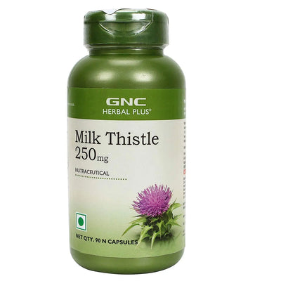 Gnc Milk Thistle 200 Mg 90 N CAP - Muscle & Strength India - India's Leading Genuine Supplement Retailer