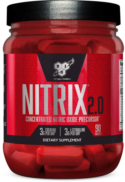 BSN NITRIX ADVANCE STRENGTH 90 TAB - Muscle & Strength India - India's Leading Genuine Supplement Retailer