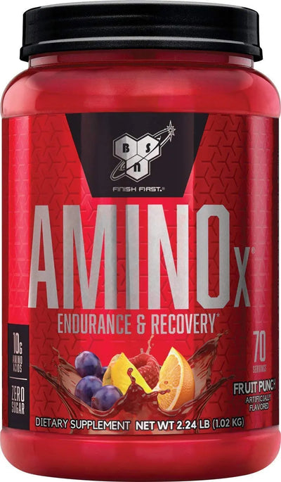 BSN Amino X - 70 Servings (Fruit Punch) - Muscle & Strength India - India's Leading Genuine Supplement Retailer