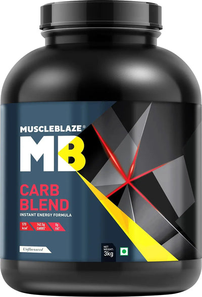 MB CARB BLEND 3KG - Muscle & Strength India - India's Leading Genuine Supplement Retailer