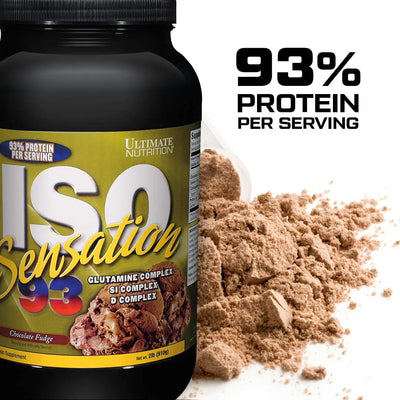 ULTIMATE NUTRITION ISO SENSATION 5 LBS COOKIES & CREAM - Muscle & Strength India - India's Leading Genuine Supplement Retailer