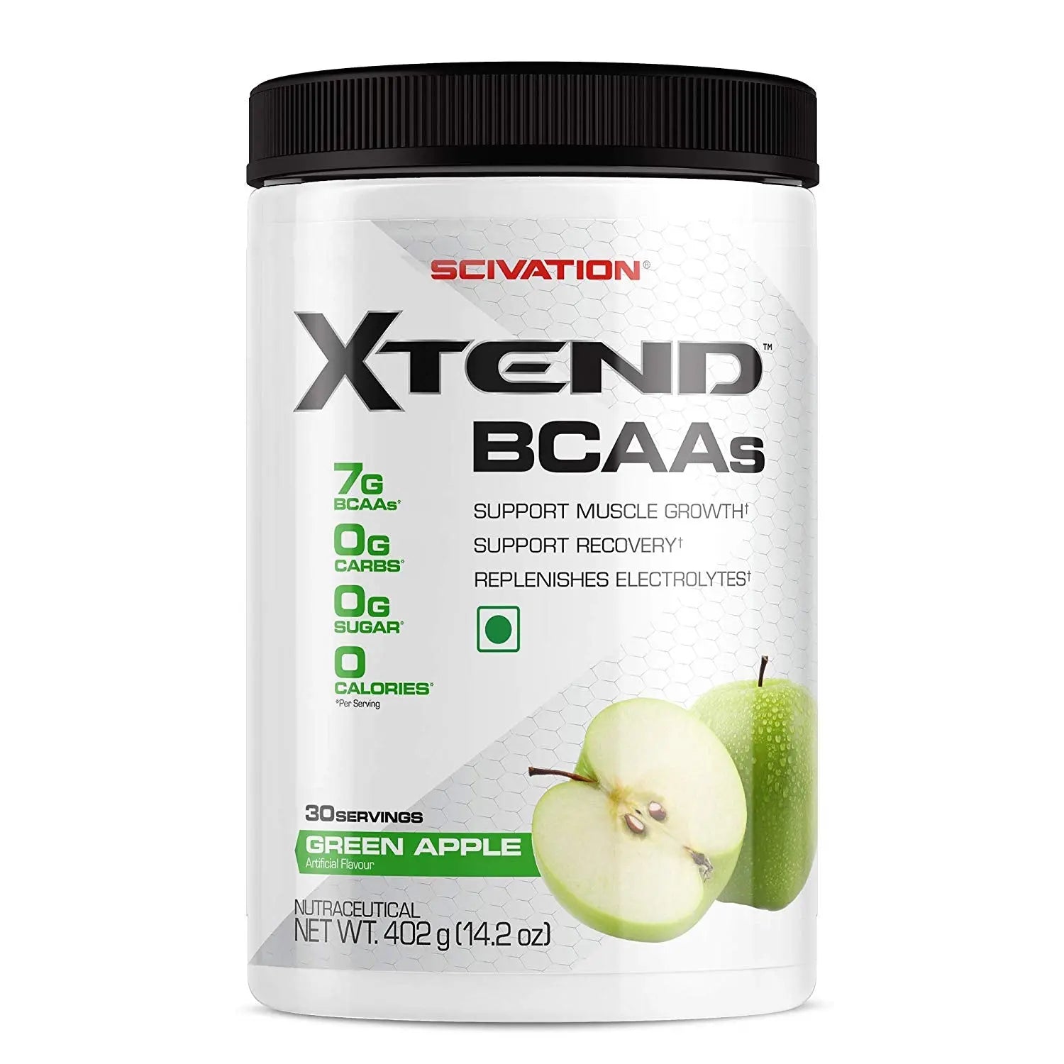 SCIVATION XTEND BCAA 30 SERVINGS GREEN APPLE India's Leading Genuine
