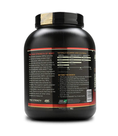 ON GOLD STANDARD 100% WHEY PROT ISO 5 LB COOKIES& Cream - Muscle & Strength India - India's Leading Genuine Supplement Retailer
