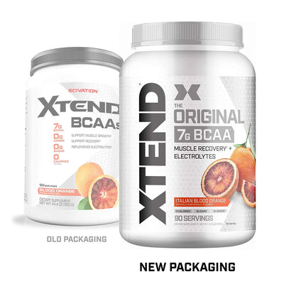 SCIVATION XTEND BCAA 90 SERVING BLOOD ORANGE - Muscle & Strength India - India's Leading Genuine Supplement Retailer