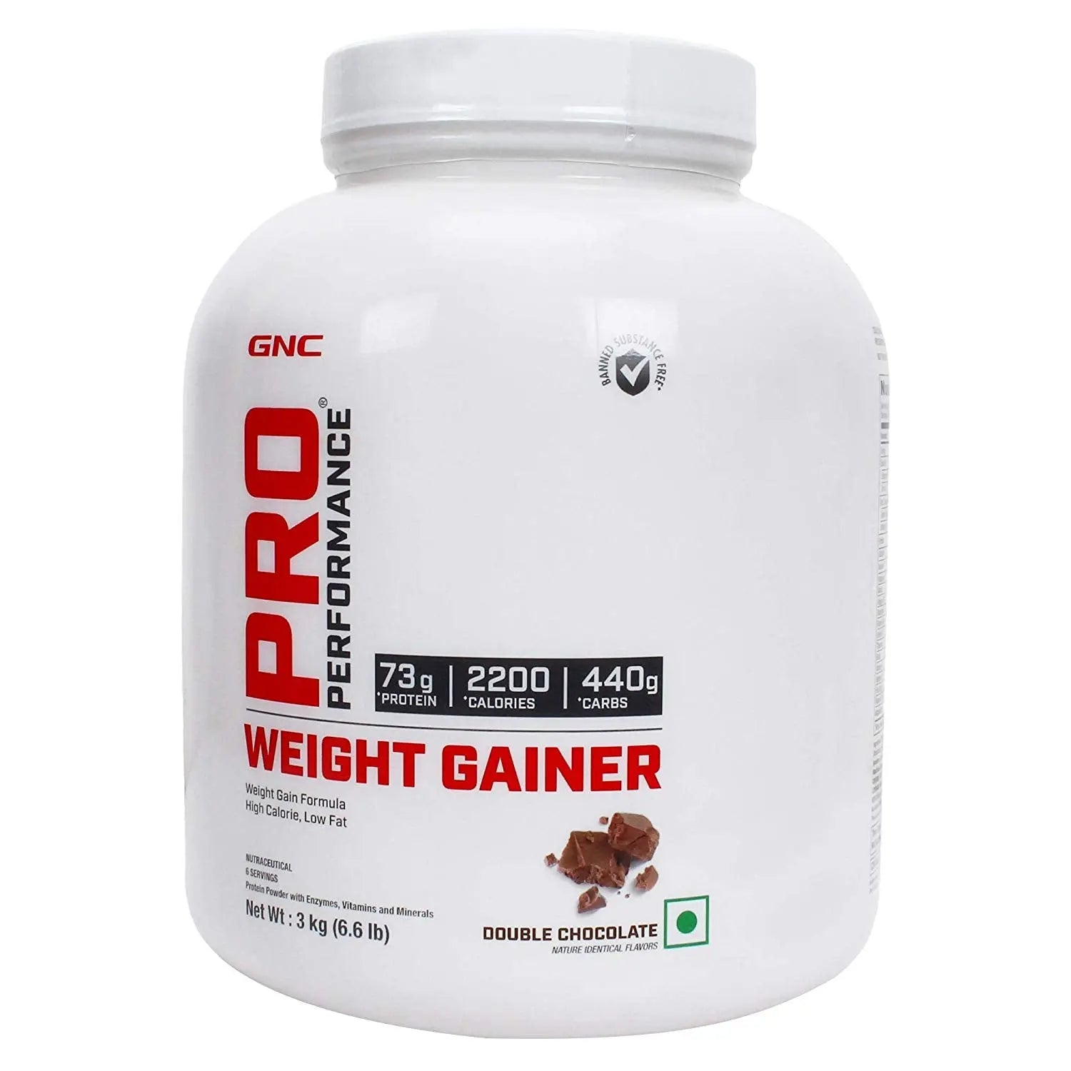 Gnc Weight Gainer 3kg Double Chocolate - India's Leading Genuine ...
