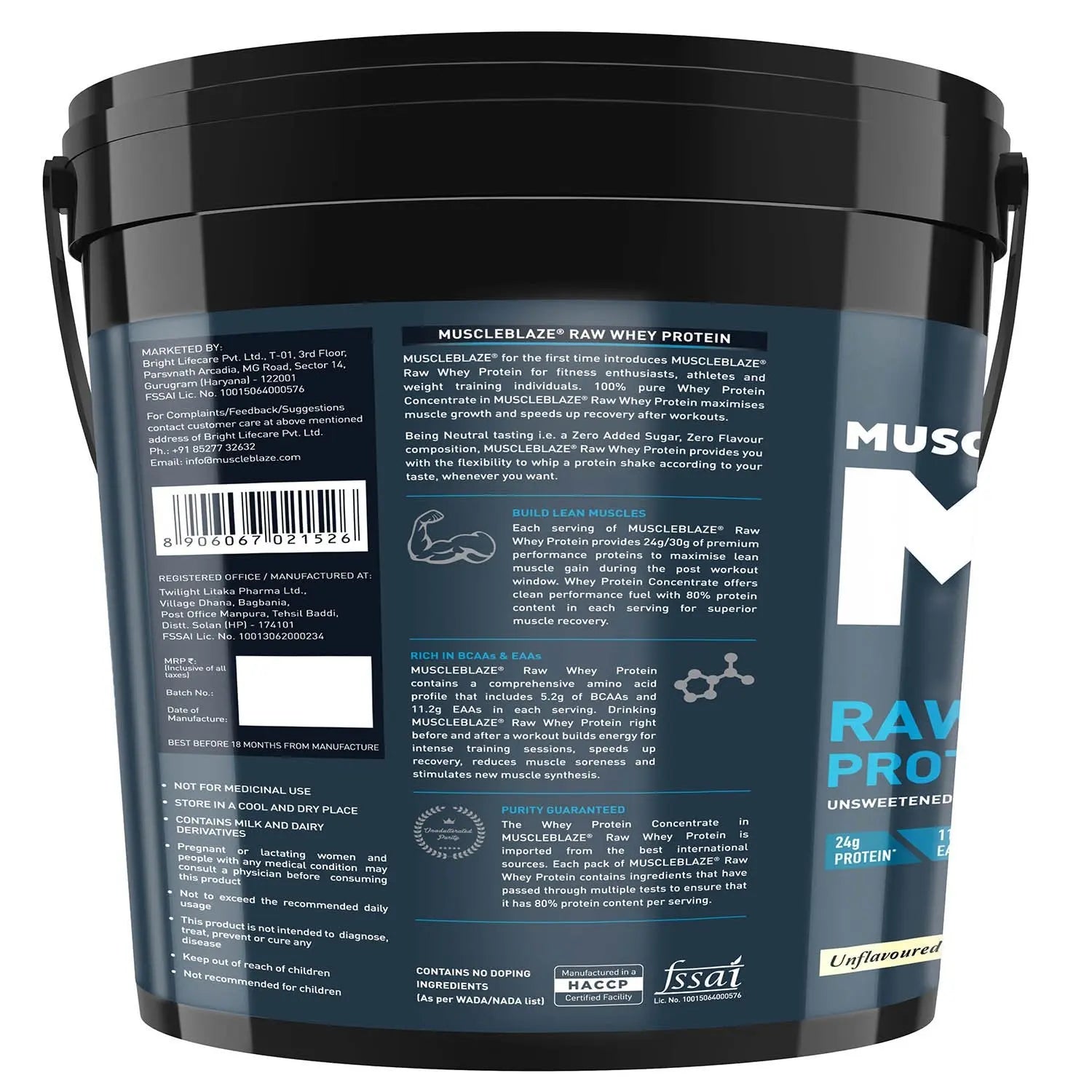 MB RAW WHEY PROTEIN 80% 4KG | India's Leading Genuine Supplement Retailer