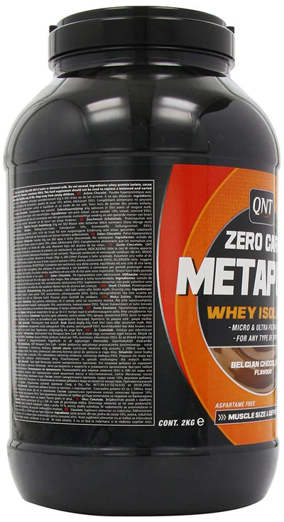 QNT METAPURE BELGAIN CHOCOLATE FLAVOUR 2KG - Muscle & Strength India - India's Leading Genuine Supplement Retailer