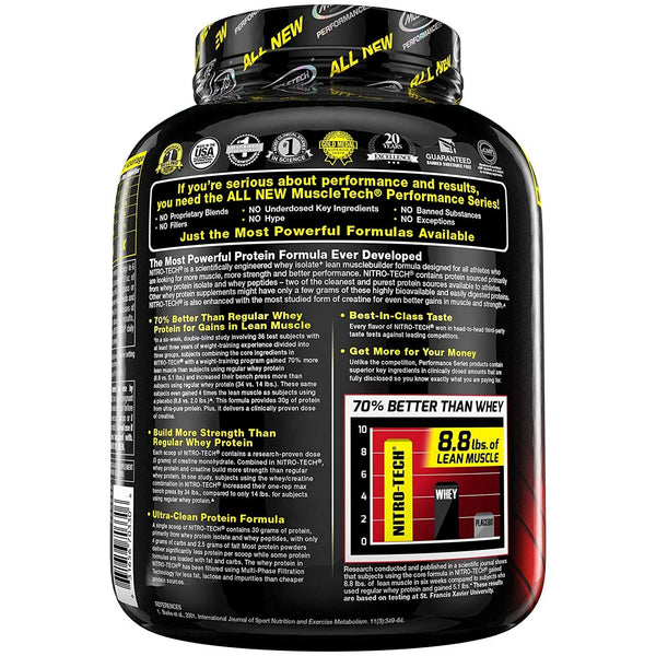 Muscletech Nitrotech Performance Series 4 lbs Strawberry | India's ...