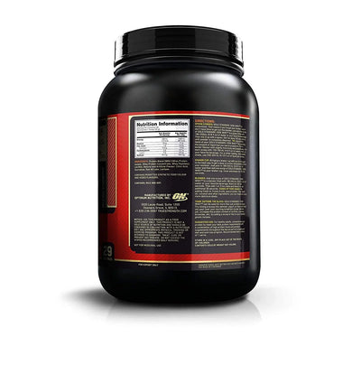 ON GOLD STD. 100% WHEY 2 LBS DELICIOUS STRAWBERRY - Muscle & Strength India - India's Leading Genuine Supplement Retailer