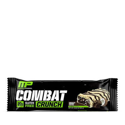 MP COMBAT CRUNCH BAR 20G CHOCOLATE COCONUT - Muscle & Strength India - India's Leading Genuine Supplement Retailer