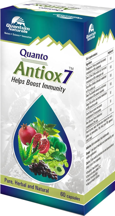 QUANTO ANITOX7 CAPSULES 60 CAP - Muscle & Strength India - India's Leading Genuine Supplement Retailer