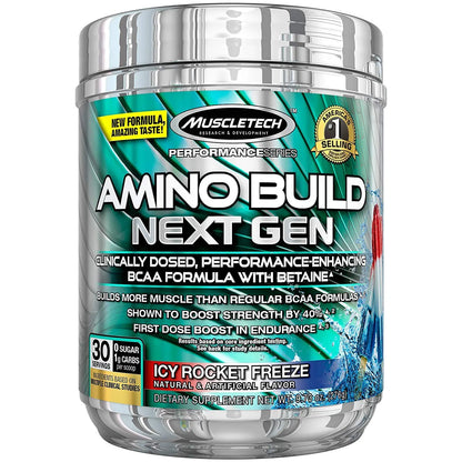 MT PERFORMANCE SERIES AMINO BULD NEXT GEN 30 SERVINGS 276 G ICY - Muscle & Strength India - India's Leading Genuine Supplement Retailer 