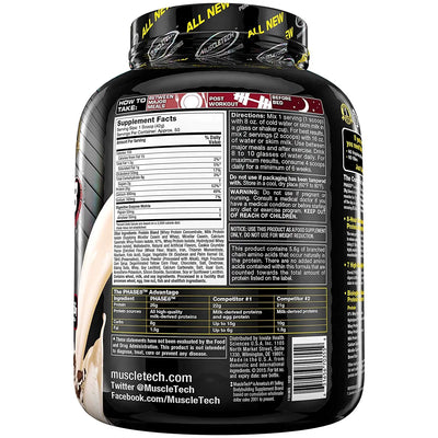 MUSCLETECH PERF SERIES PHASE 8 COOKIES & CREAM - Muscle & Strength India - India's Leading Genuine Supplement Retailer