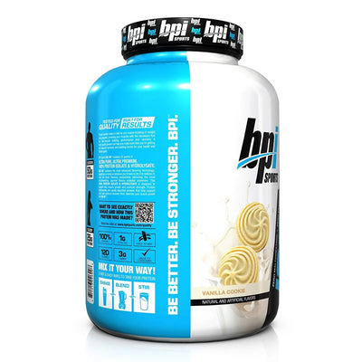 BPI SPORTS ISO HD 5.1 LBS VANILLA COOKIE - Muscle & Strength India - India's Leading Genuine Supplement Retailer