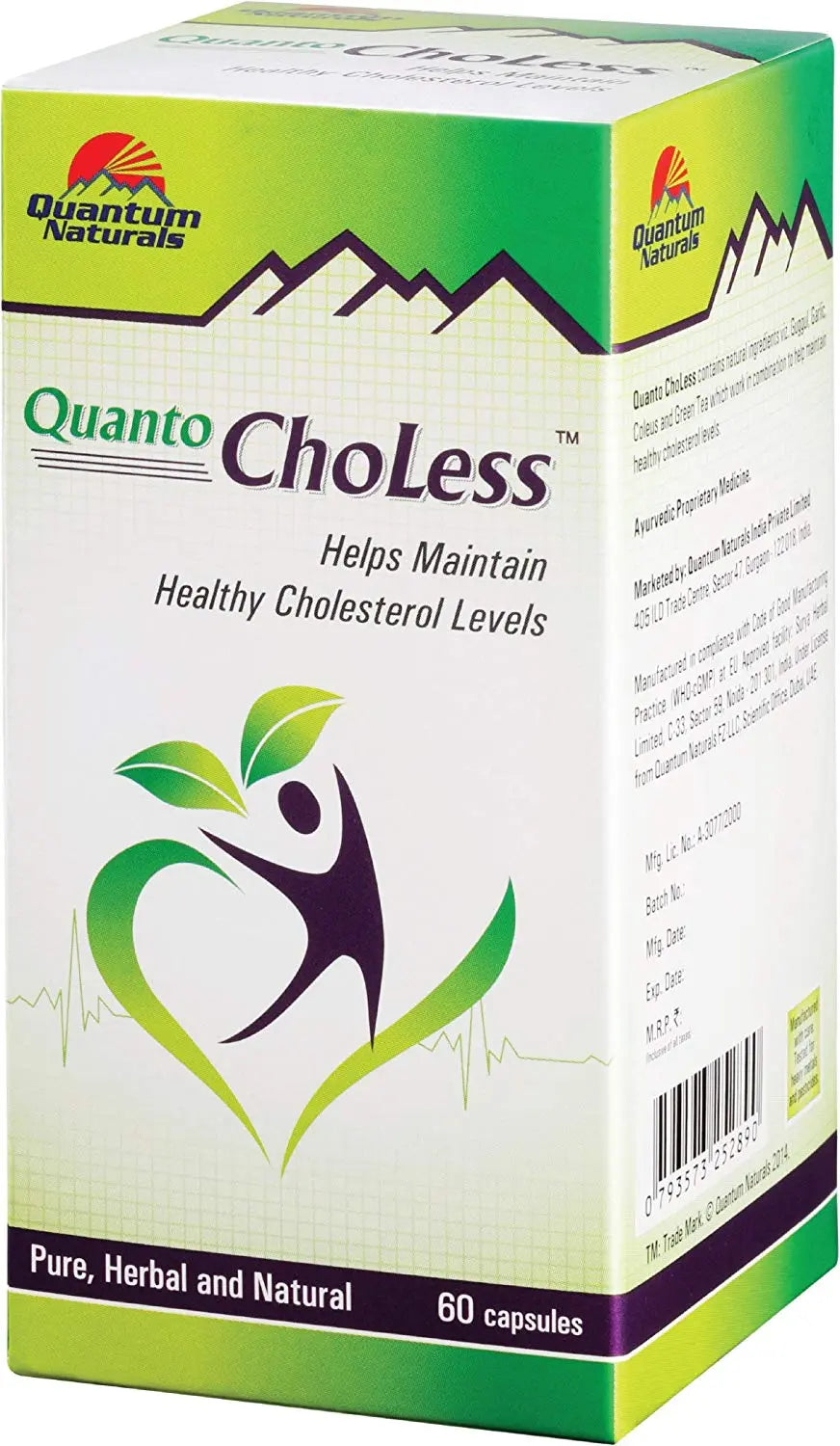 Choless QUANTO CHOLESS CAPSULES 60 CAP - India's Leading Genuine Supplement ...