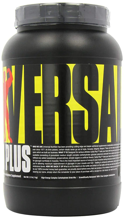 UNIVERSAL CARBO PLUS 1 KG - Muscle & Strength India - India's Leading Genuine Supplement Retailer