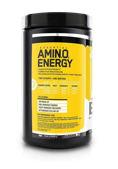 ON Essentials Amino Energy 30 Servings PINEAPPLE - Muscle & Strength India - India's Leading Genuine Supplement Retailer