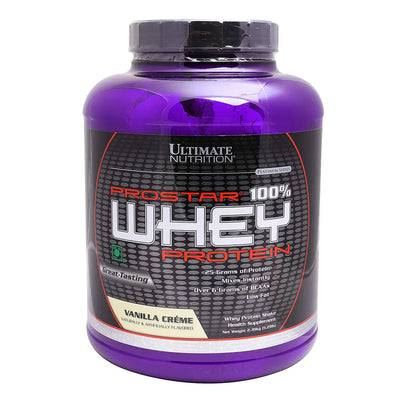 ULTIMATE NUTRITION PROSTAR 100% WHEY 5.28 LBS VANILLA CREAM - Muscle & Strength India - India's Leading Genuine Supplement Retailer