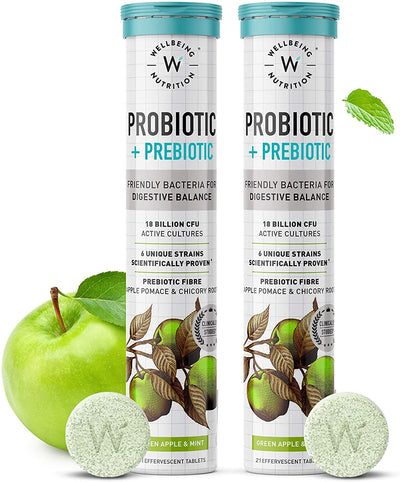 Wellbeing Nutrition Daily Probiotic + Prebiotic Fiber - India's Leading Genuine Supplement Retailer