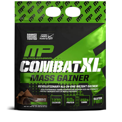 MP COMBAT XL MASS GAINER CHOCOLATE 12 LB - Muscle & Strength India - India's Leading Genuine Supplement Retailer