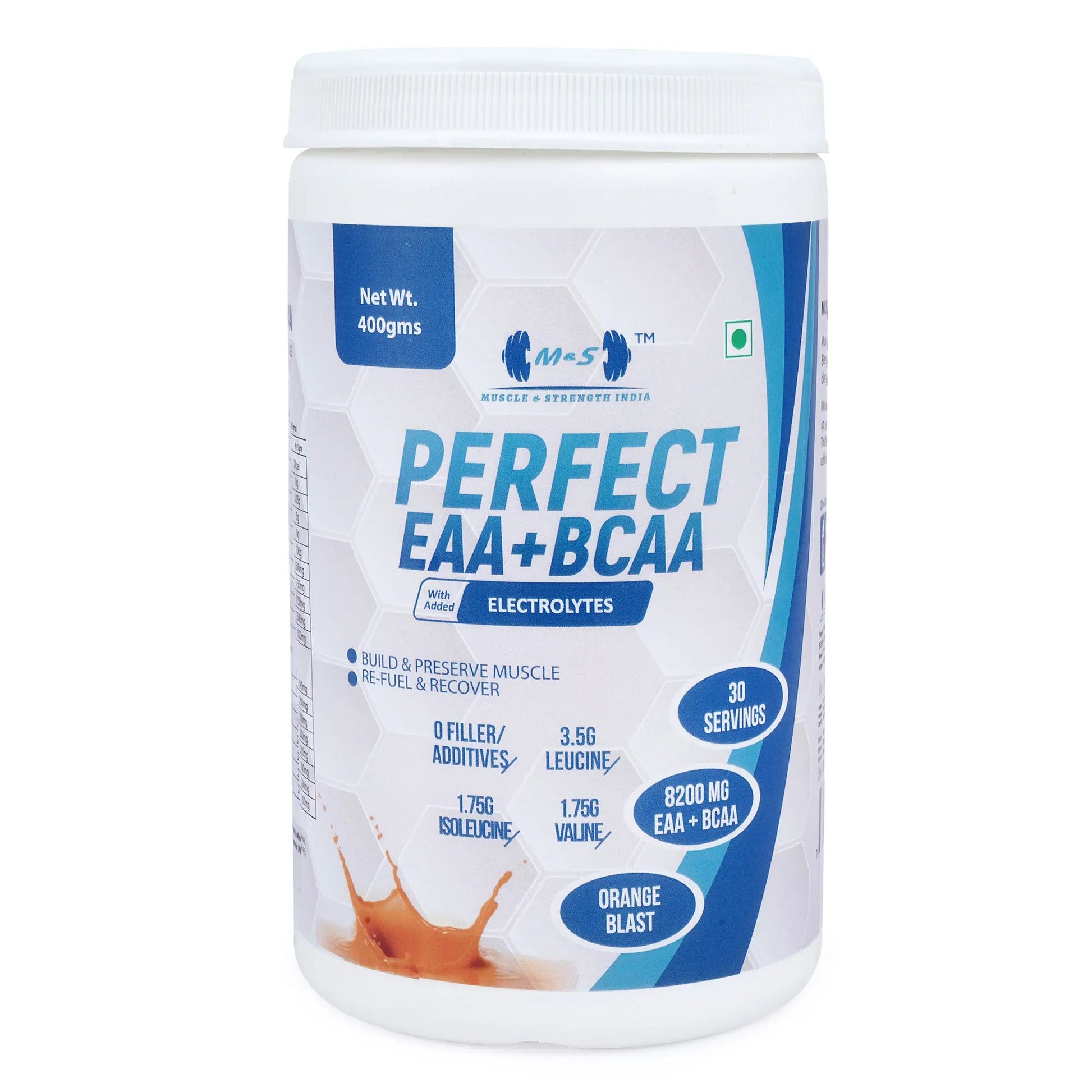 Muscle & Strength India Perfect EAA + BCAA - Muscle & Strength India - India's Leading Genuine Supplement Retailer 
