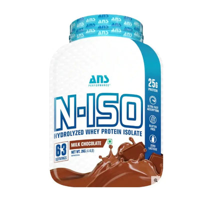 ANS Performance N ISO Hydrolysed Whey Protein Isolate - India's Leading Genuine Supplement Retailer