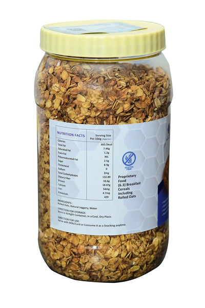 MUSCLE & STRENGTH INDIA PERFECT ROLLED OATS 1 KG - India's Leading Genuine Supplement Retailer