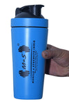 Muscle & Strength India Stainless Steel Shaker Bottle 739 ml - India's Leading Genuine Supplement Retailer