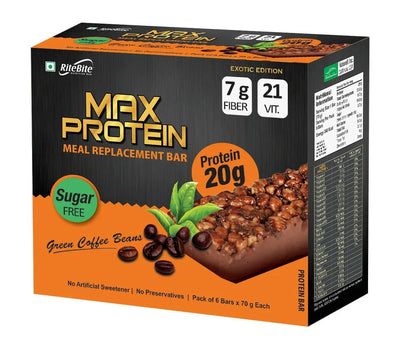 Rite and Bite Max Protein Meal Replacement Bar 70g